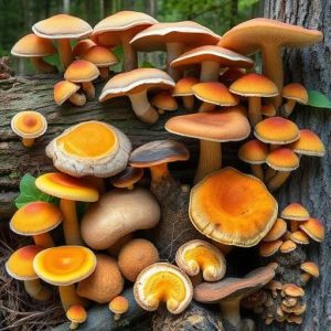 کمپوست آماده انواع قارچ های چوب خوار